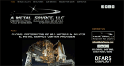 Desktop Screenshot of ametalsource.com